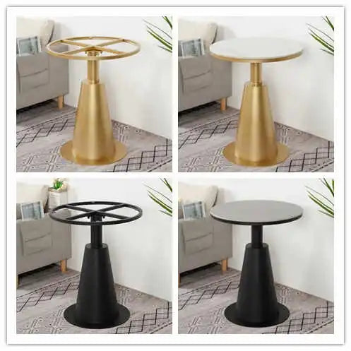 Afralia™ Metal Tea Table Leg Sofa Support Frame for Dining & Balcony Furniture