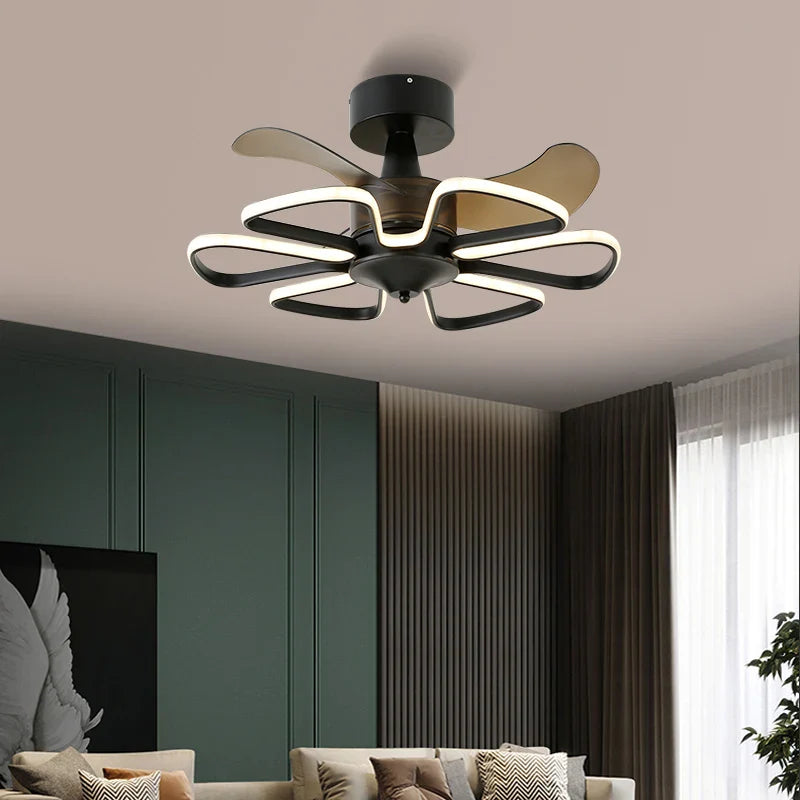 Afralia™ Nordic Modern Fan Light for Living Room & Bedroom