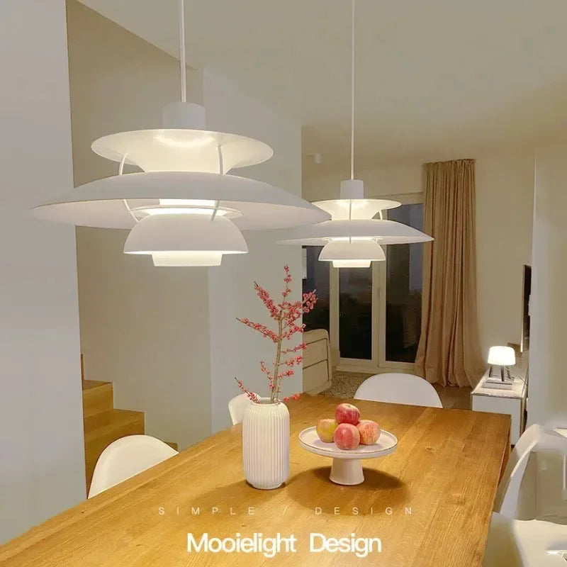 Afralia™ UFO 50 LED Pendant Light, High Quality Danish Design for Kitchen & Living Room