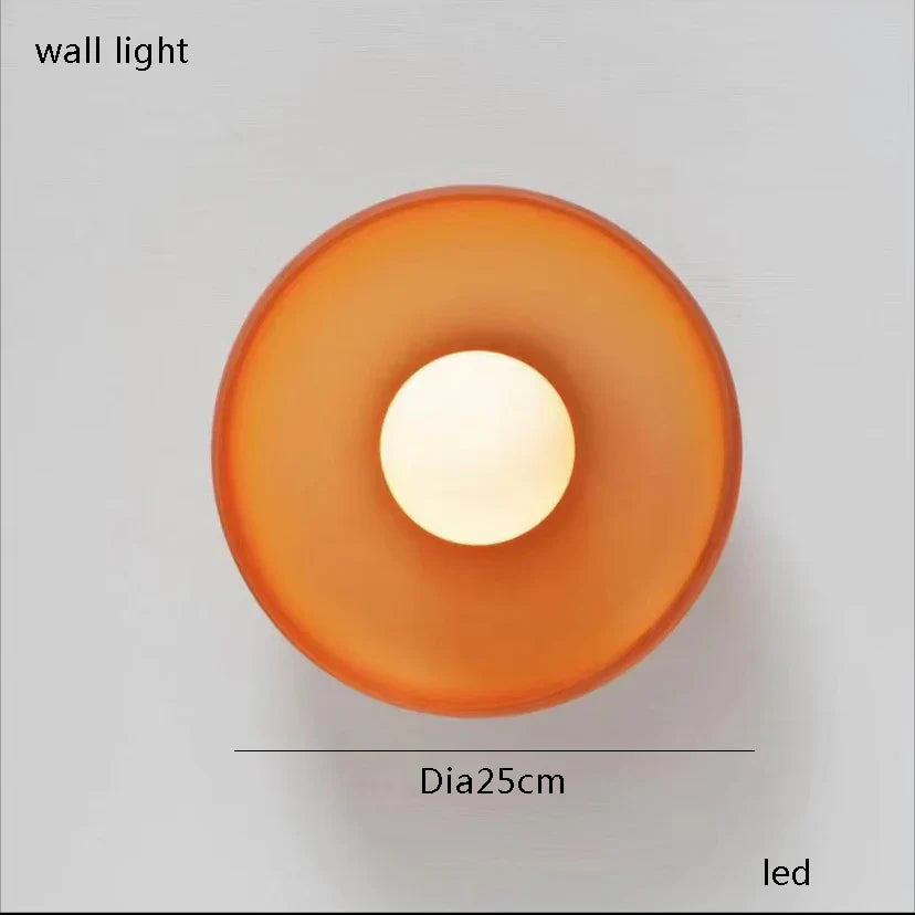 Afralia™ Glass Mushroom Table Lamp Luxury Minimalist Desk Light Nightstand Decor