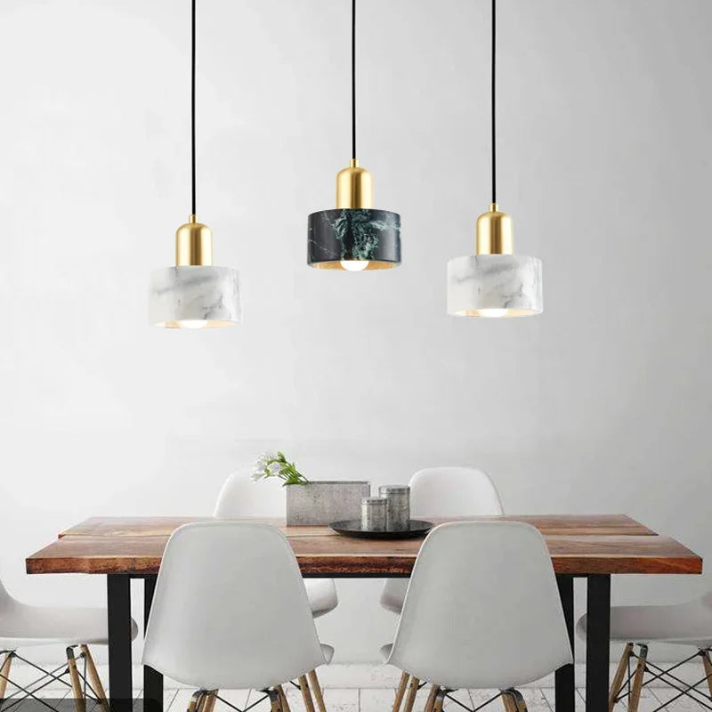 Nordic Marble Chandelier by Afralia™ - Modern Luxury Lighting for Home and Hospitality