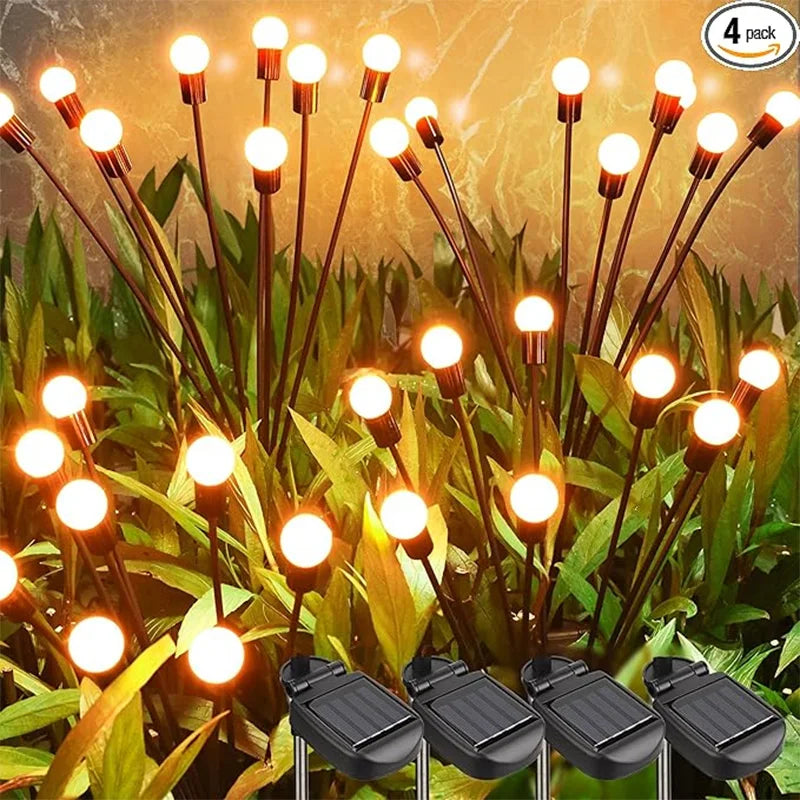 Afralia™ Solar Swaying Light, Outdoor Solar Garden Decorative Lights for Yard Patio Pathway