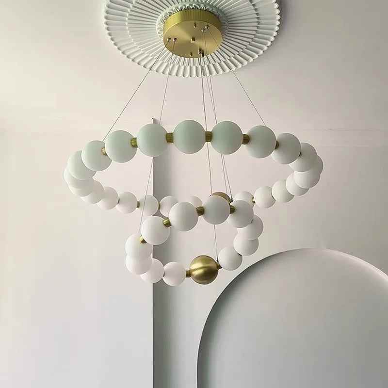 Afralia™ Modern LED Pendant Light Chandeliers for Living Room and Dining Room