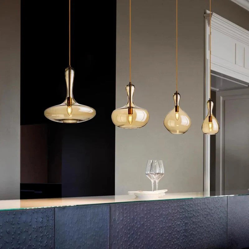 Afralia™ Modern LED Pendant Chandeliers for Living and Dining Rooms