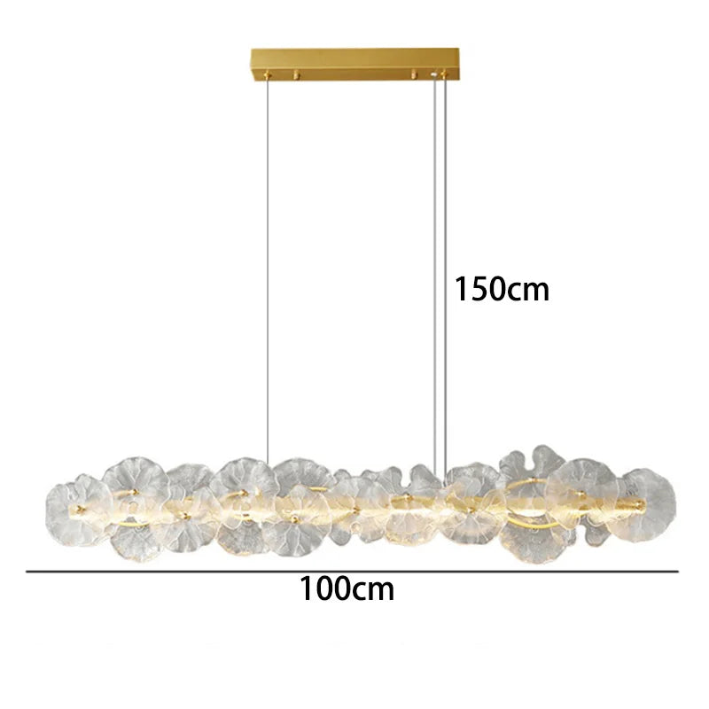 Afralia™ Kryształowy Zyrandol Skandynawska Dekoracja Sufitowa Lampara Wewnętrzna