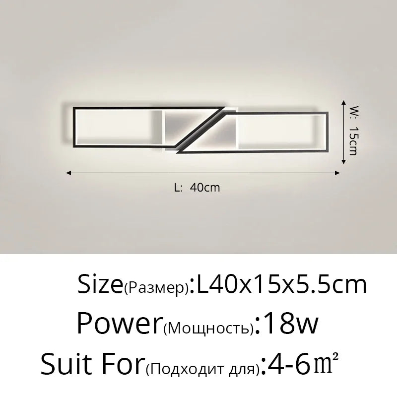 Afralia™ LED Ceiling Light: Modern Fixture for Living Room, Kitchen & Hallway Lighting