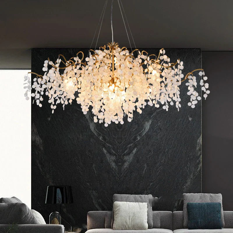 Afralia™ Crystal Branch Chandelier: Luxury Art Decor Lighting for Living Room, Bedroom, Dining Room