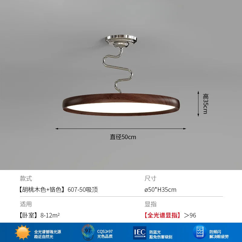 Afralia™ Cream Style Aluminum LED Chandelier for Nordic Home Decor