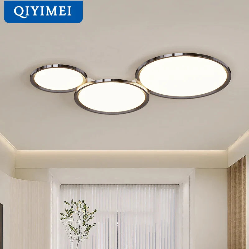Afralia™ LED Chandelier Lights for Modern Indoor Living Room, Bedroom & Dining Room