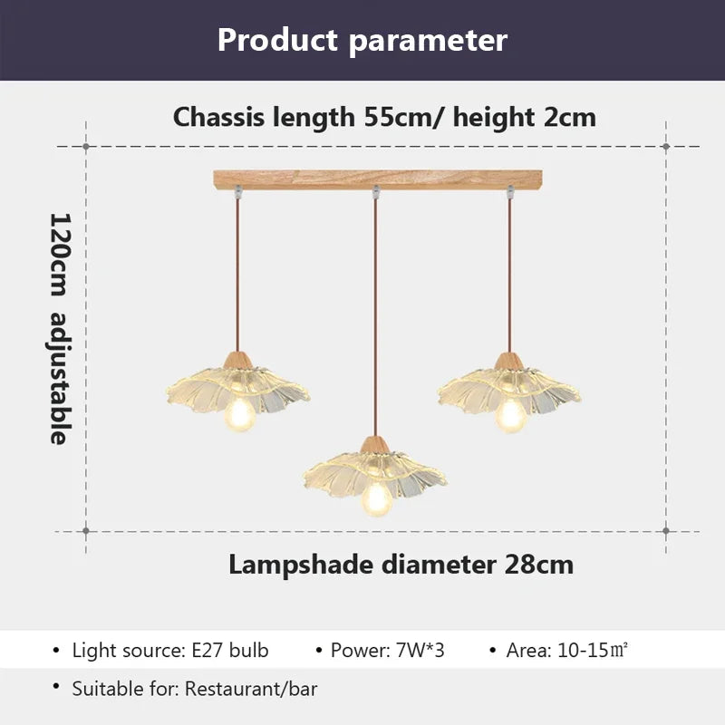 Afralia™ Vintage Crystal Glass Pendant Chandelier - Loft Dining Room Lighting Fixture