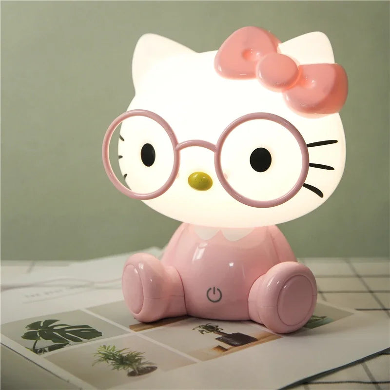 Afralia™ Cartoon Animal Night Light for Kids Decor, LED Bedside Lamp, Christmas Gift