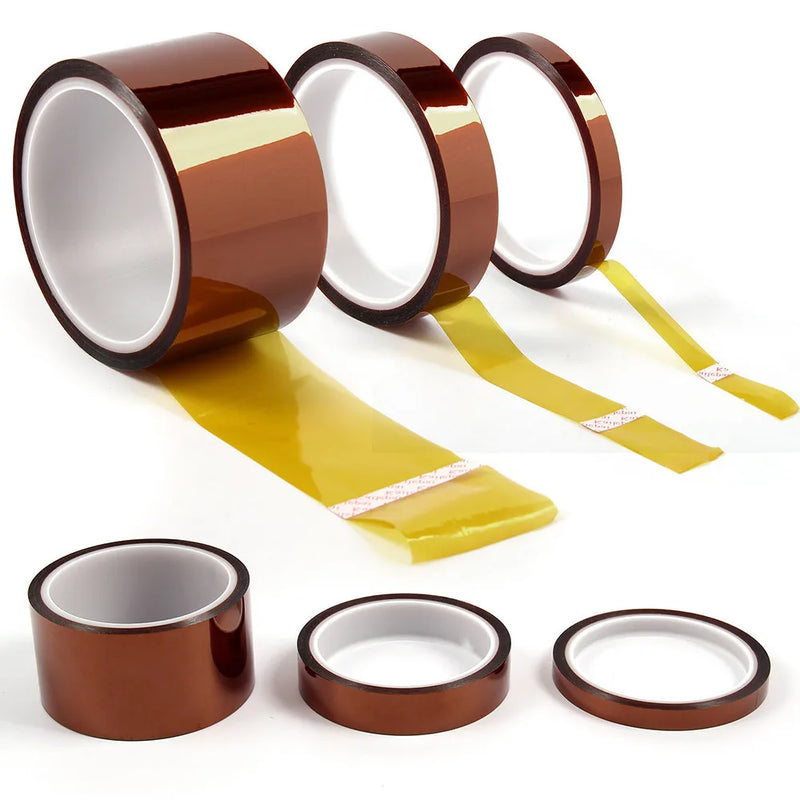 Afralia™ High Temp Polyimide Insulation Tape 33m 3D Printing Board Protection