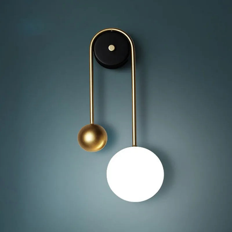 Afralia™ Nordic LED Indoor Wall Lamp for Stylish Home Decor