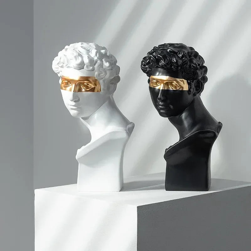 Afralia™ Venus Bust Sculpture Art Figurine for Home Decor