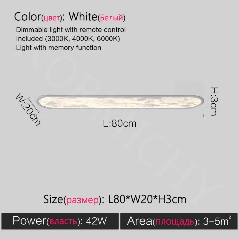Afralia™ Minimalist LED Cloud Light for Corridor & Balcony