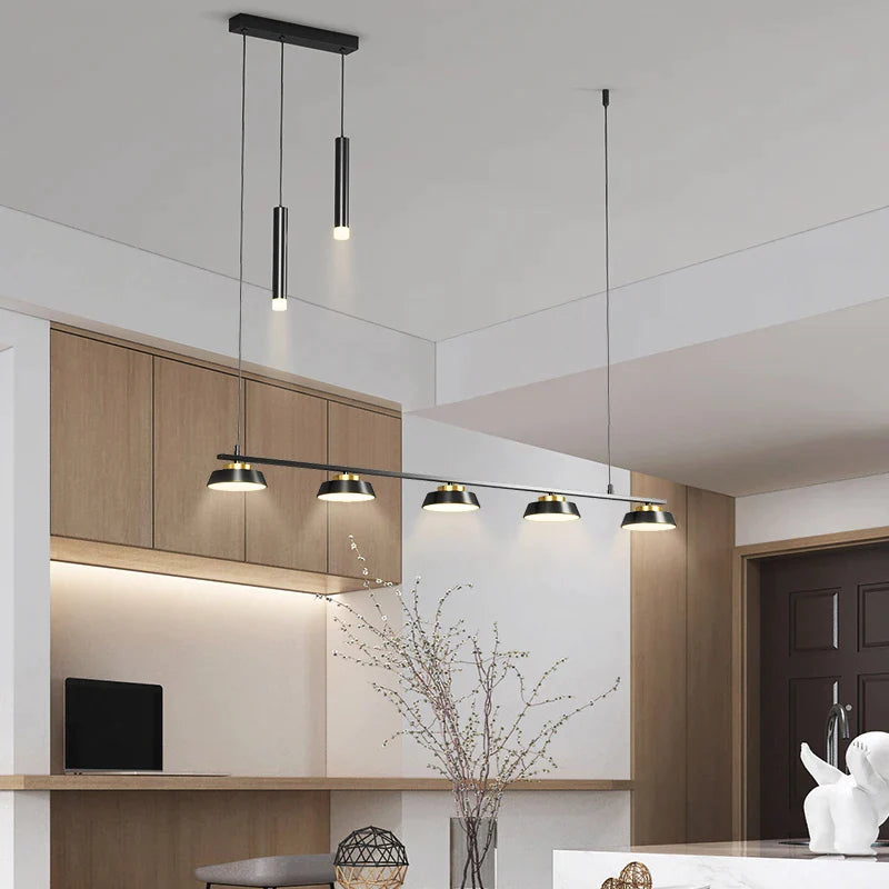 Afralia™ Modern Table Bar Lamp Chandelier, Creative & Simple Nordic Design for Hotel Front