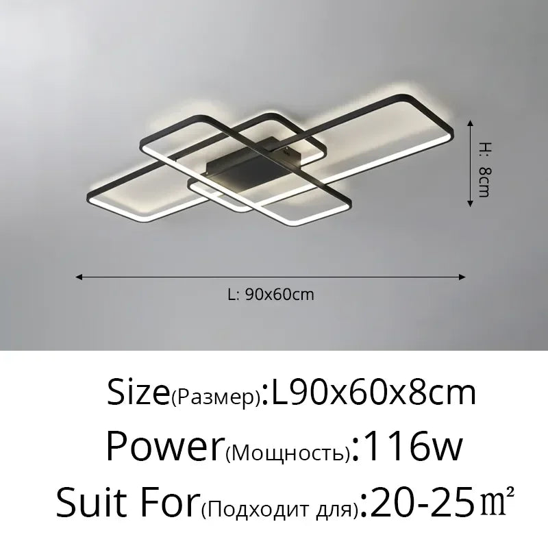 Afralia™ Dimmable Ceiling Chandeliers for Living Bedroom Dining Room Lighting