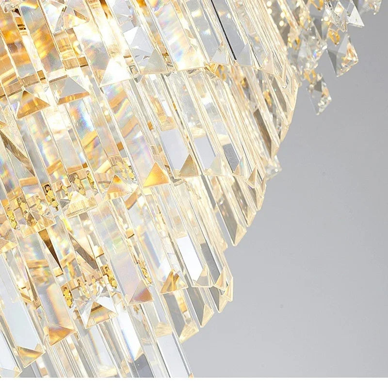 Afralia™ Nordic LED Chandelier for Staircase Loft and Living Room