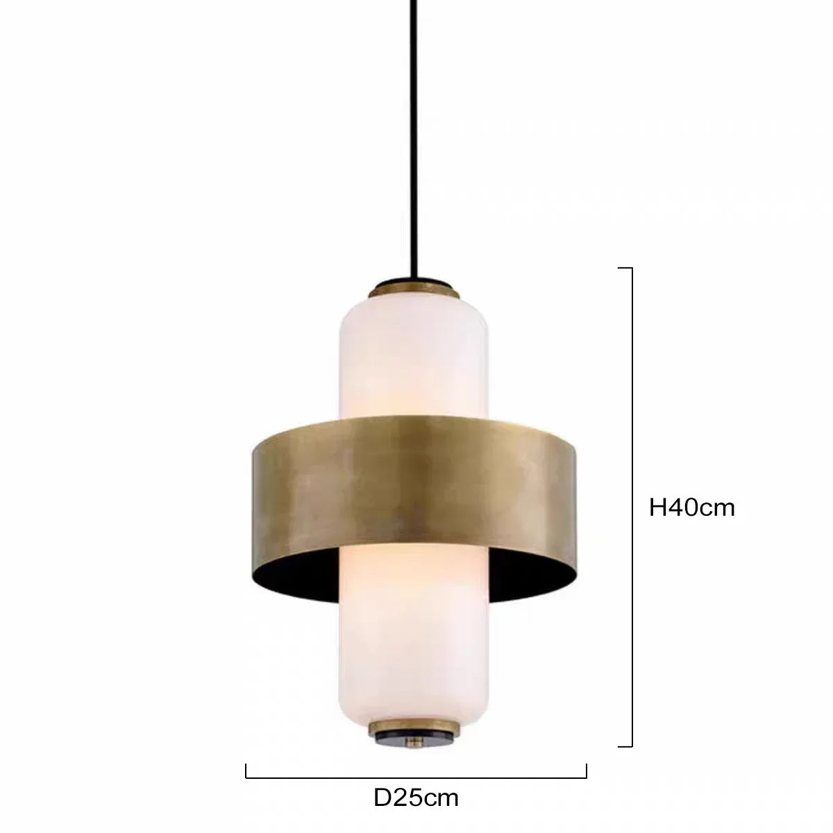 Afralia™ Glass Brass Pendant Light - Medieval Style LED Chandelier for Dining, Kitchen, Bedrooms