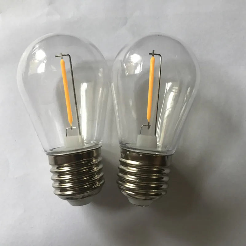 Afralia™ Dimmable LED Filament Bulb Warm White 2700K Shatterproof Waterproof IP44