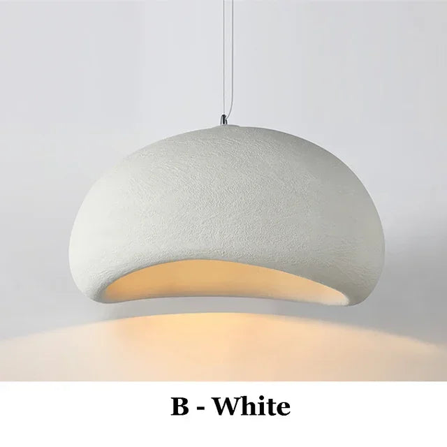 Nordic Wabi Sabi Wind LED Ceiling Chandelier by Afralia™ - Modern Living Room Lighting