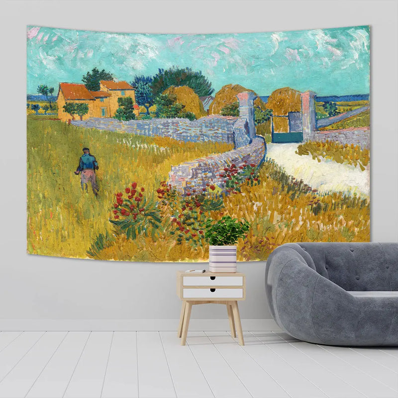 Afralia™ Van Gogh Inspired Art Tapestry Collection