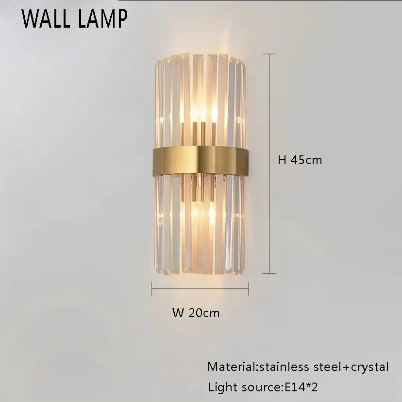 Afralia™ Luxury Rhombus Crystal LED Chandelier for Living Room
