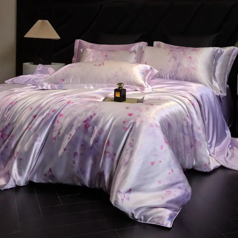 Afralia™ Mulberry Silk Bedding Sets: American Summer Cool and Comfortable Premium Bedsheet Set