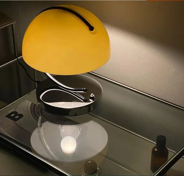 Afralia™ Small Orange Table Lamp: Modern Minimalist Bedroom Light