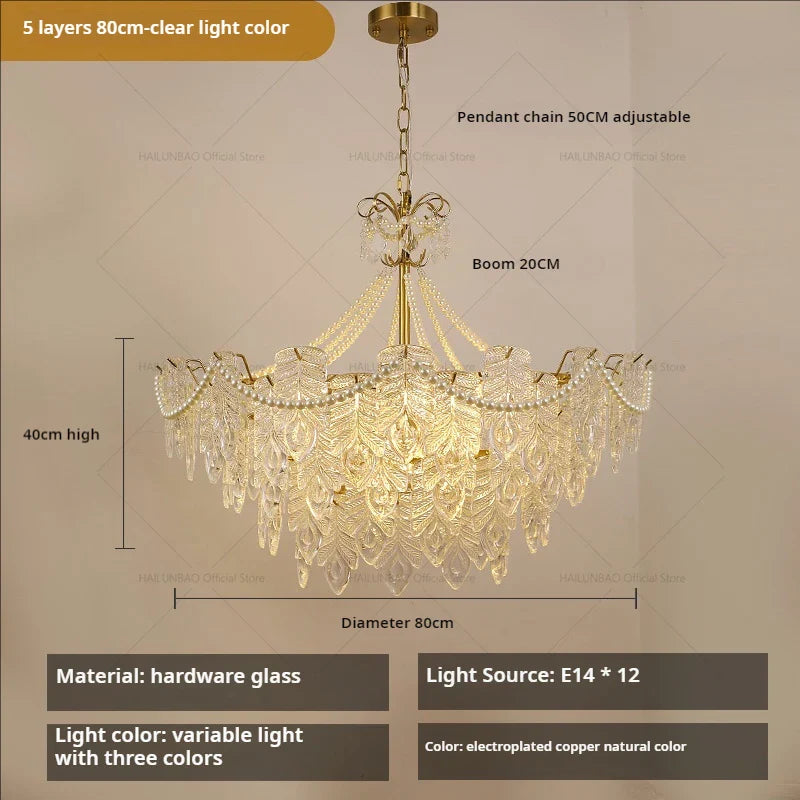 Afralia™ Crystal Chandelier Light: French Modern Luxury for Living Room, Dining Room, Bedroom