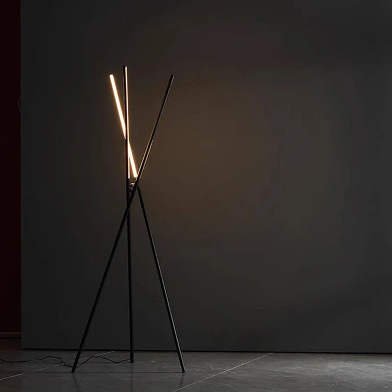 Afralia™ Modern Minimalist LED Floor Lamp for Living Room & Bedroom