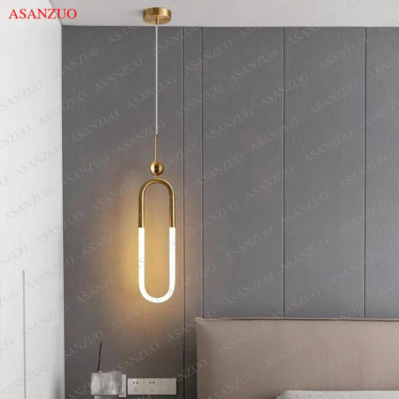 Afralia™ Nordic Ring Pendant Light for Home and Retail Spaces