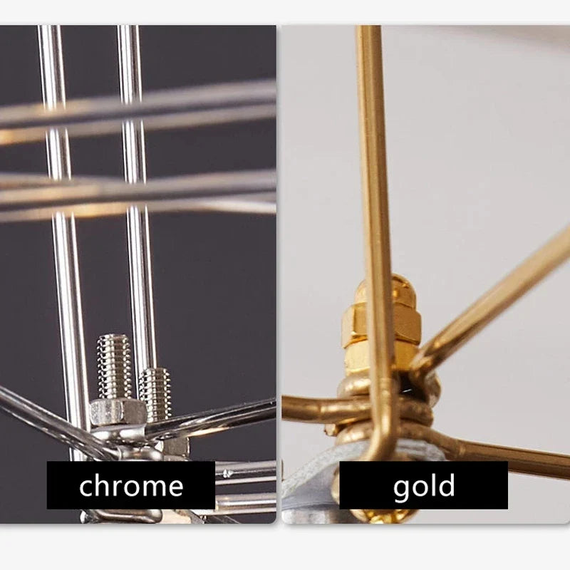 Afralia™ Crystal Chandelier Pendant Light for Home Decor Lighting