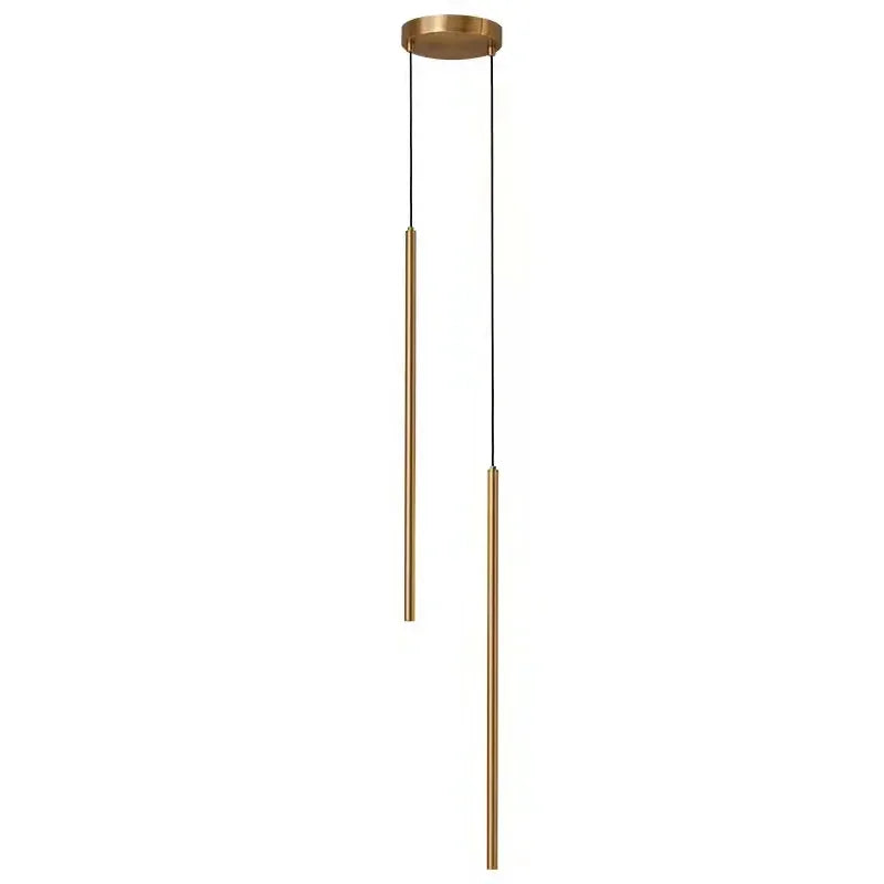 Afralia™ Copper Pendant Lights: Minimalist Hanging Lamp for Living Room, Bedroom, Kitchen - Adjustable Wire - 4000K