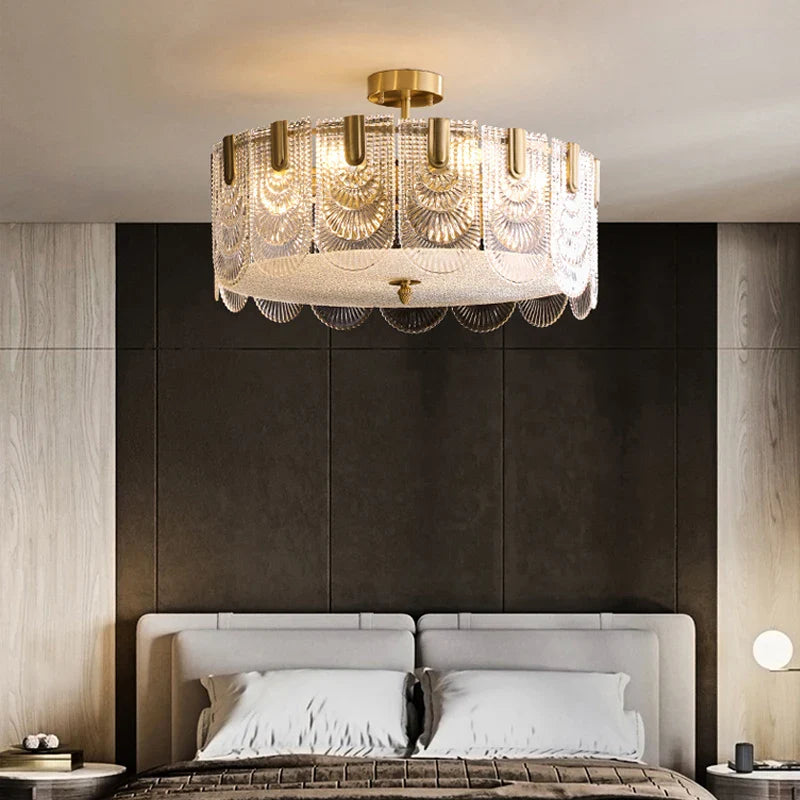 Afralia™ Elegant Crystal Chandelier for Living Room, Restaurant, and Bedroom Lighting