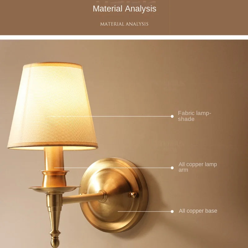 Afralia™ Copper Wall Lamp: Modern LED Sconce for Home Decor & Bedroom, Industrial Style