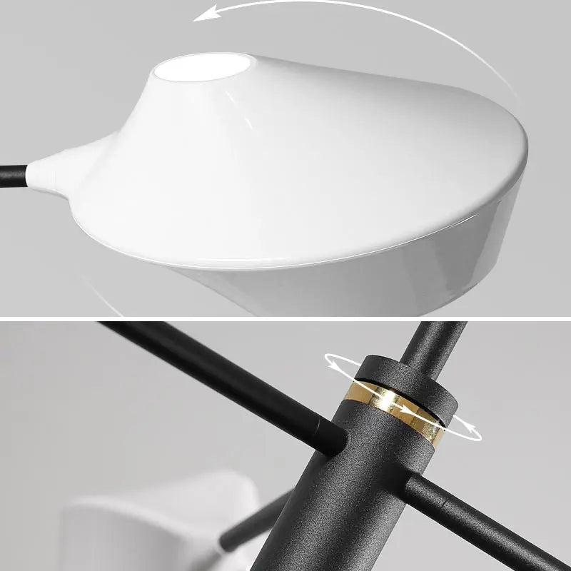 Afralia™ Modern LED Chandelier: Nordic Design Ceiling Light for Bedroom, Living Room, Kitchen, Dining Room