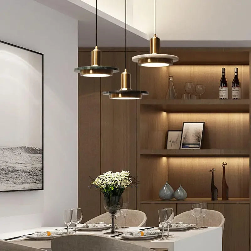 Afralia™ Glass Ceiling Pendant Light Chandelier for Modern Luxury Hotel Dining Lobby