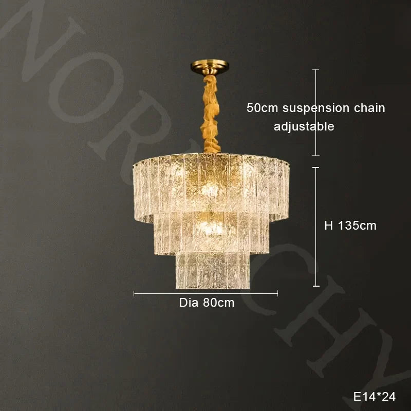 Afralia™ Modern Glass Pendant Light | Luxurious Home Decor & LED Lighting Fixture