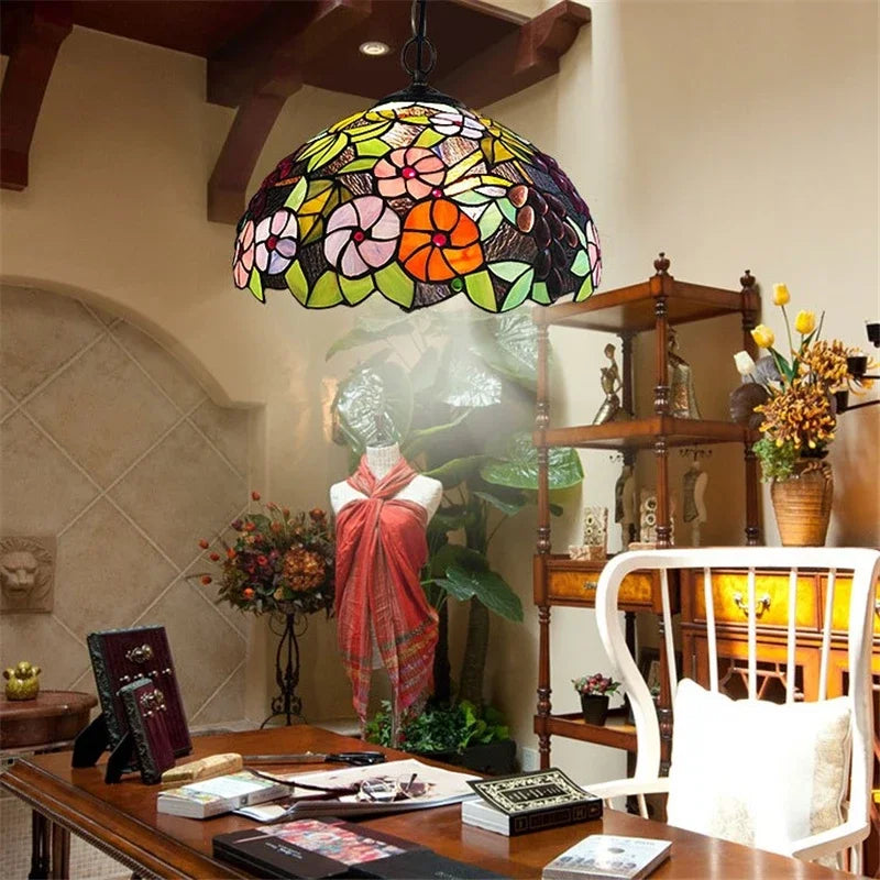 Afralia™ Nordic Glass Pendant Lights Modern LED Dining Room Hanging Lamp