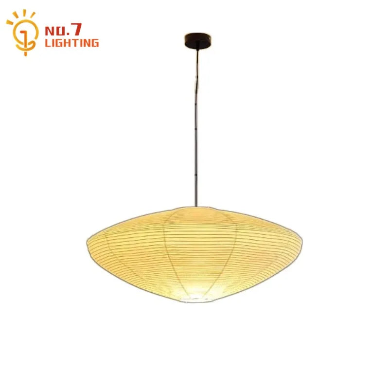 Afralia™ Noguchi Yong LED Pendant Lights | Rice Paper Hanging Lamp for Home & Hospitality