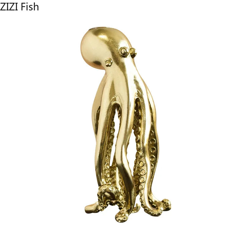 Octopus Candle Holders Afralia™: Romantic Desk Decoration for Room Aesthetic.