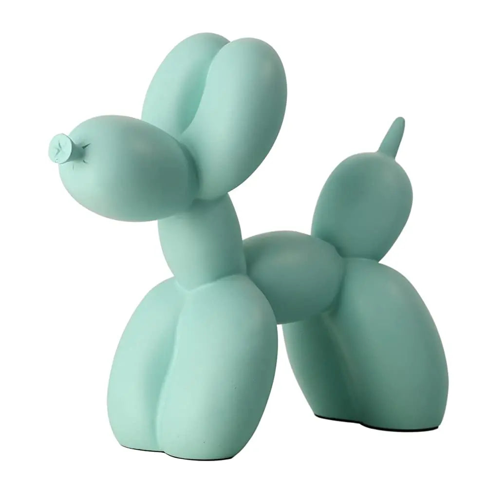 Afralia™ Balloon Dog Sculpture: Modern Resin Home Decor Nordic Animal Figurine