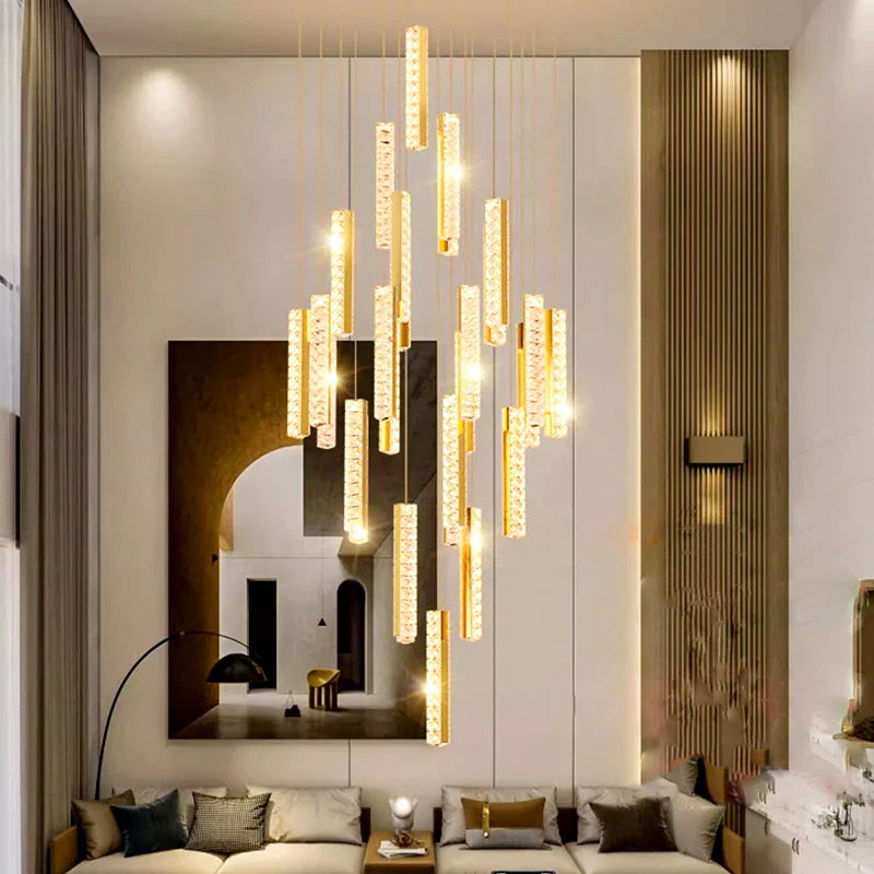 Afralia™ Modern Pendant Light Chandelier for Living Room Indoor Lighting