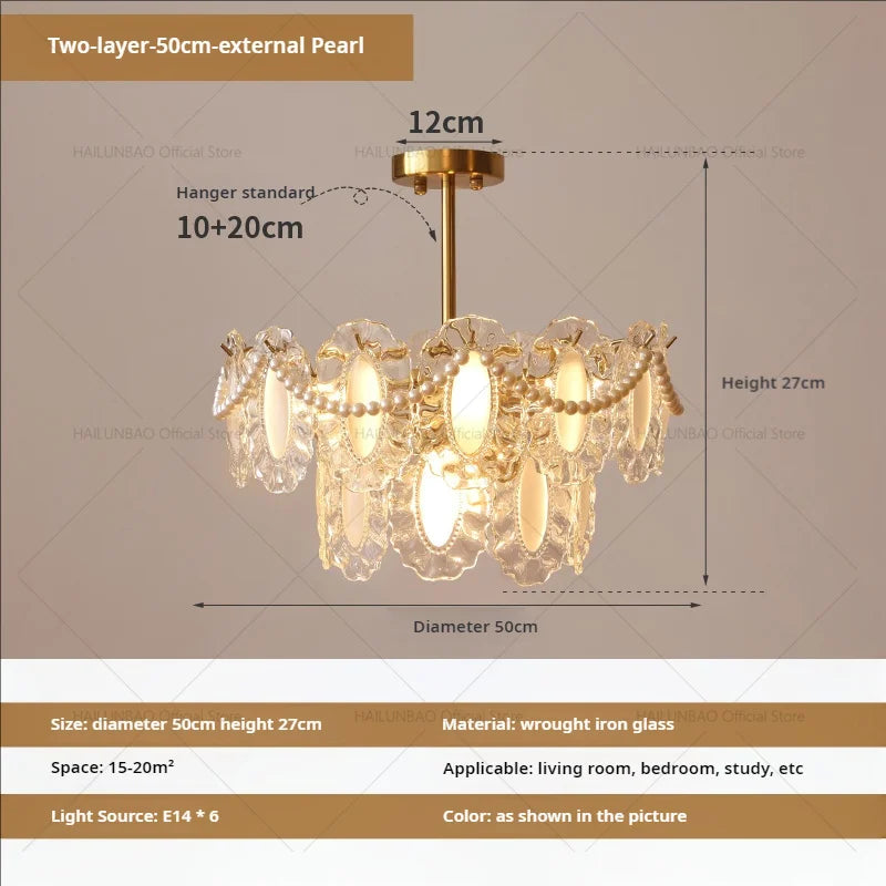 Afralia™ Cream Wind Crystal Chandelier - Elegant French Design for Luxury Living Spaces