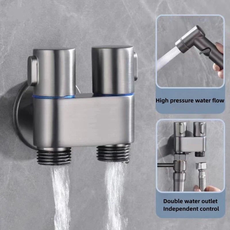 Afralia™ Bidet Spray Set: High Pressure Handheld Toilet Sprayer for Bathroom Accessory