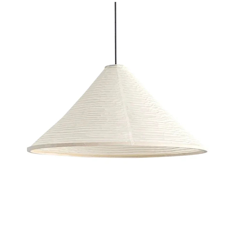 Afralia™ Wabi Sabi Rice Paper Chandelier LED Pendant Lights for Dining Room and Bar