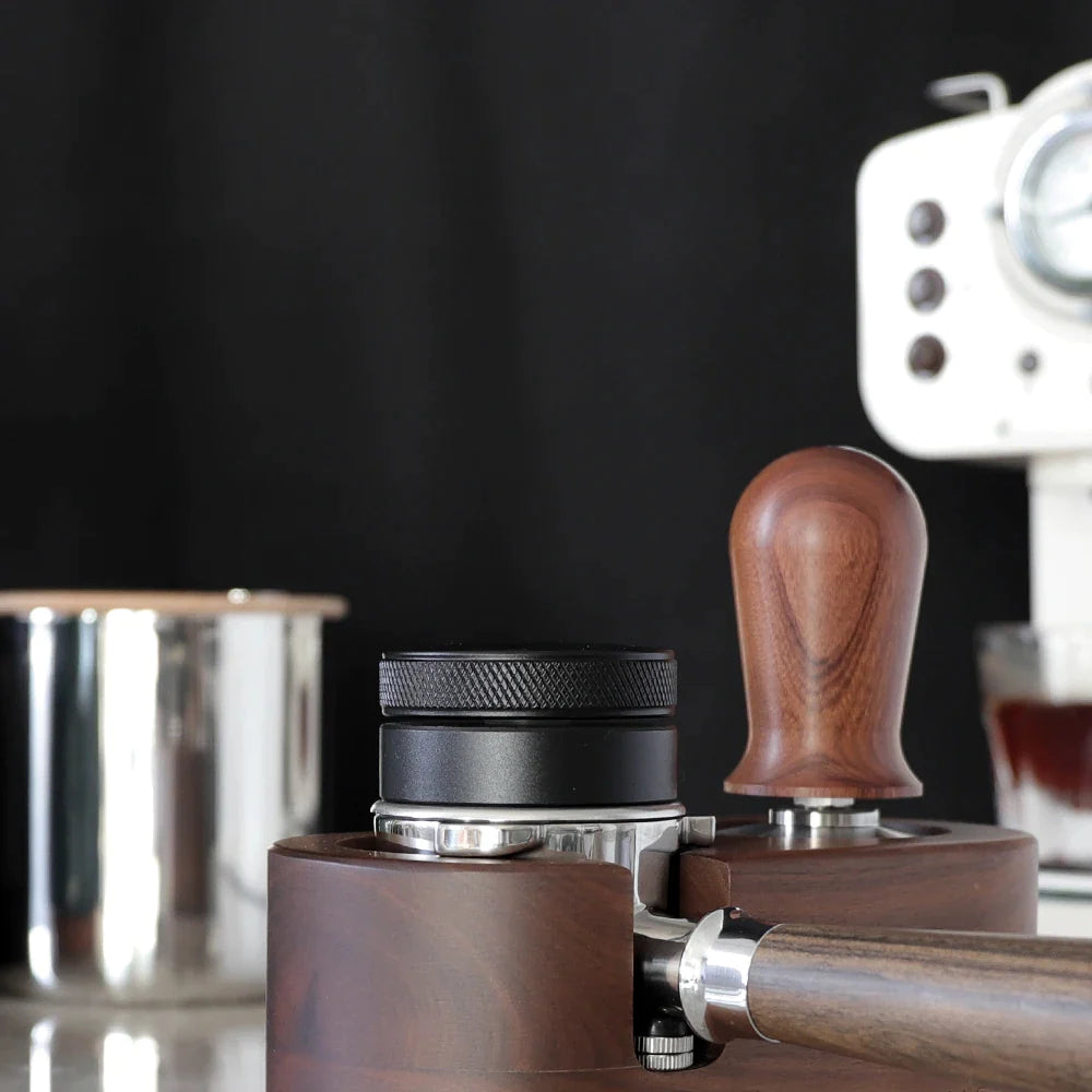Afralia™ Espresso Distribution Tool 58mm Palm Tamper Adjustable Slopes