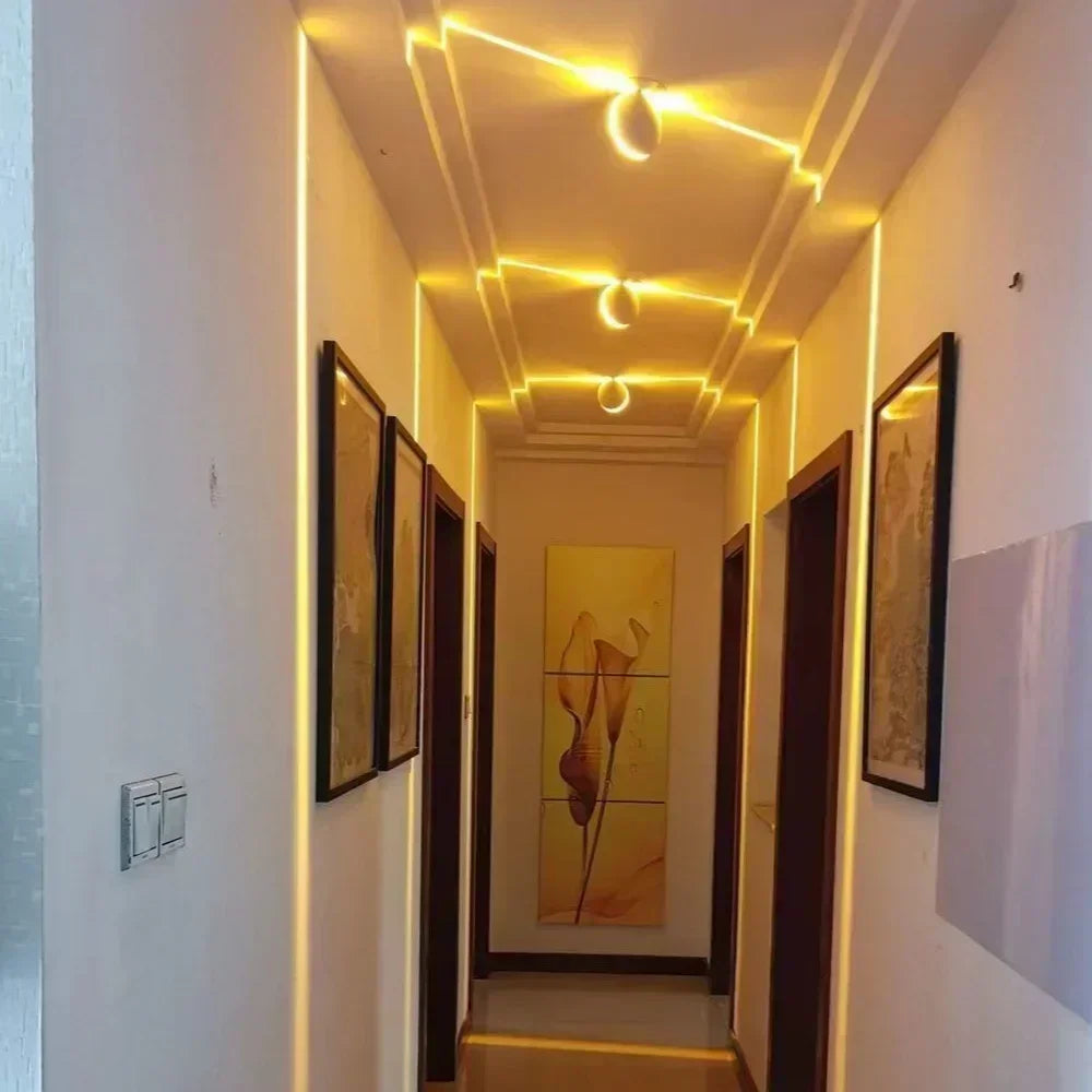 Afralia™ Running Horse Effect Wall Lamp for Window Sill Decoration