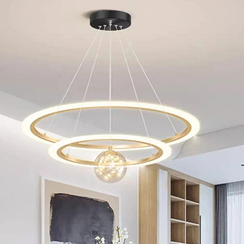 Afralia™ Modern Pendant Lights Indoor Lighting Chandelier Ceiling Lamp